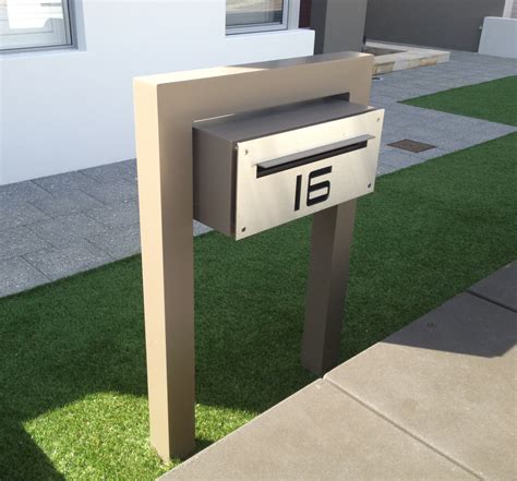 metal letter boxes perth|freestanding letterbox perth.